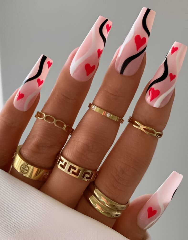 Fun Abstract Manicures 9