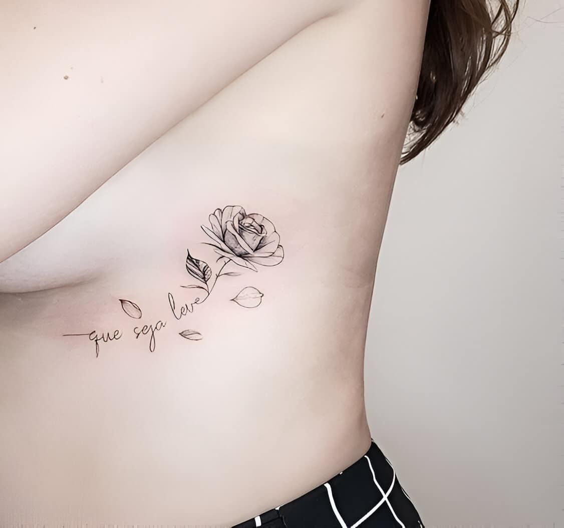 30 Elegant Feminine Rose Tattoos To Maximize Your Charm 18