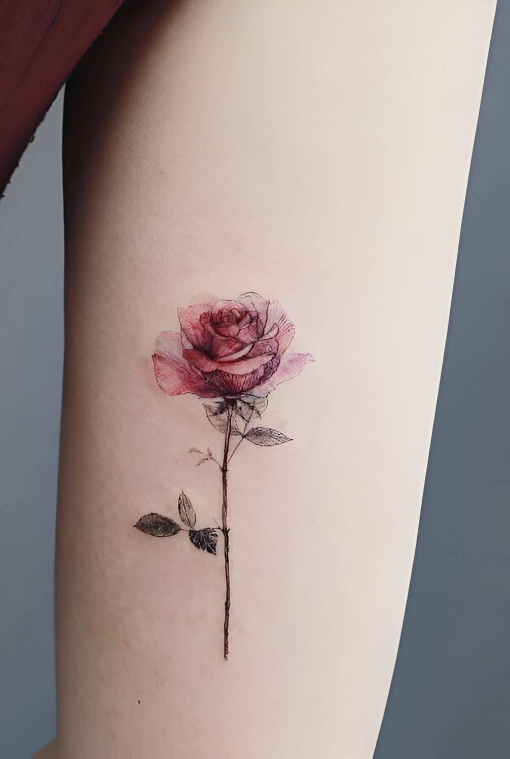 30 Elegant Feminine Rose Tattoos To Maximize Your Charm 26
