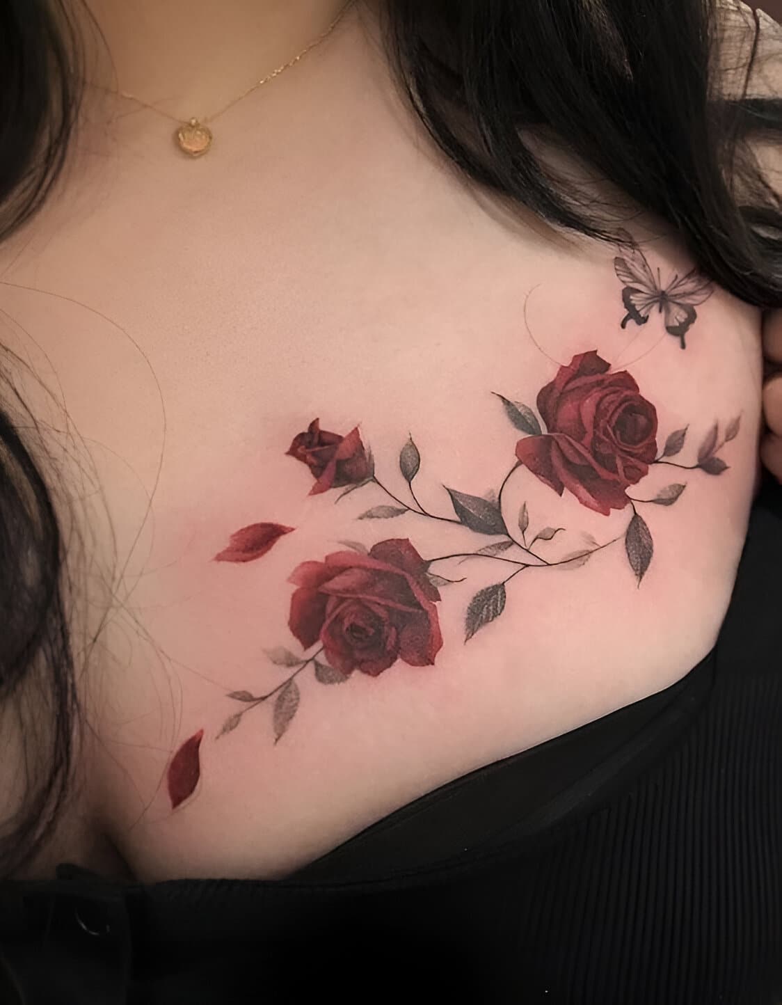 30 Elegant Feminine Rose Tattoos To Maximize Your Charm 9