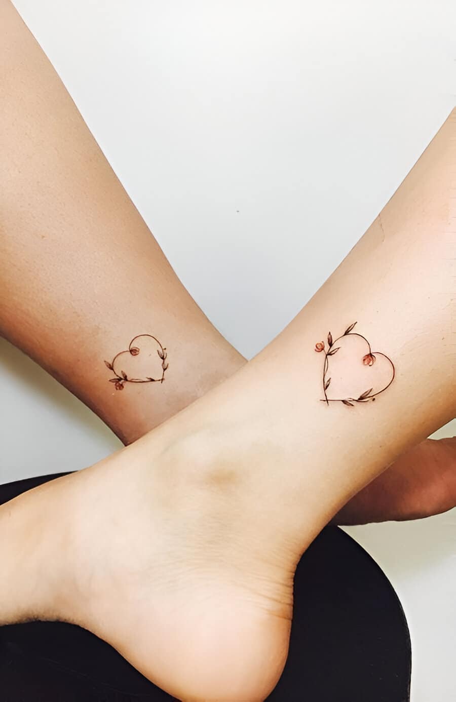 30 Elegant Matching Heart Tattoos To Get With Your Partner ASAP 19