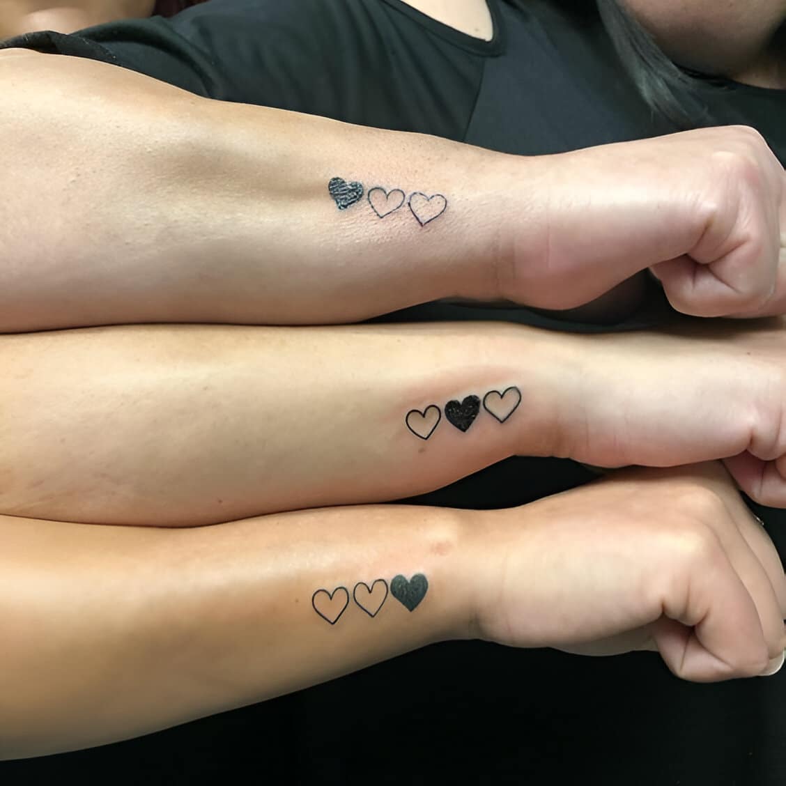 30 Elegant Matching Heart Tattoos To Get With Your Partner ASAP 29