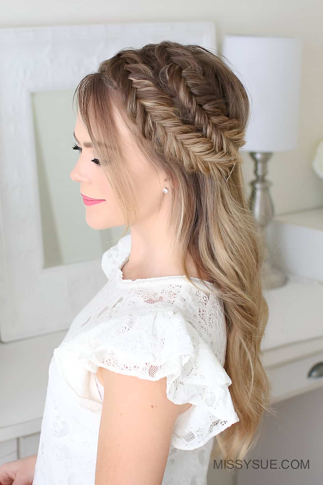 30 Stunning Romantic Braids To Make You Shine On Your Date 13