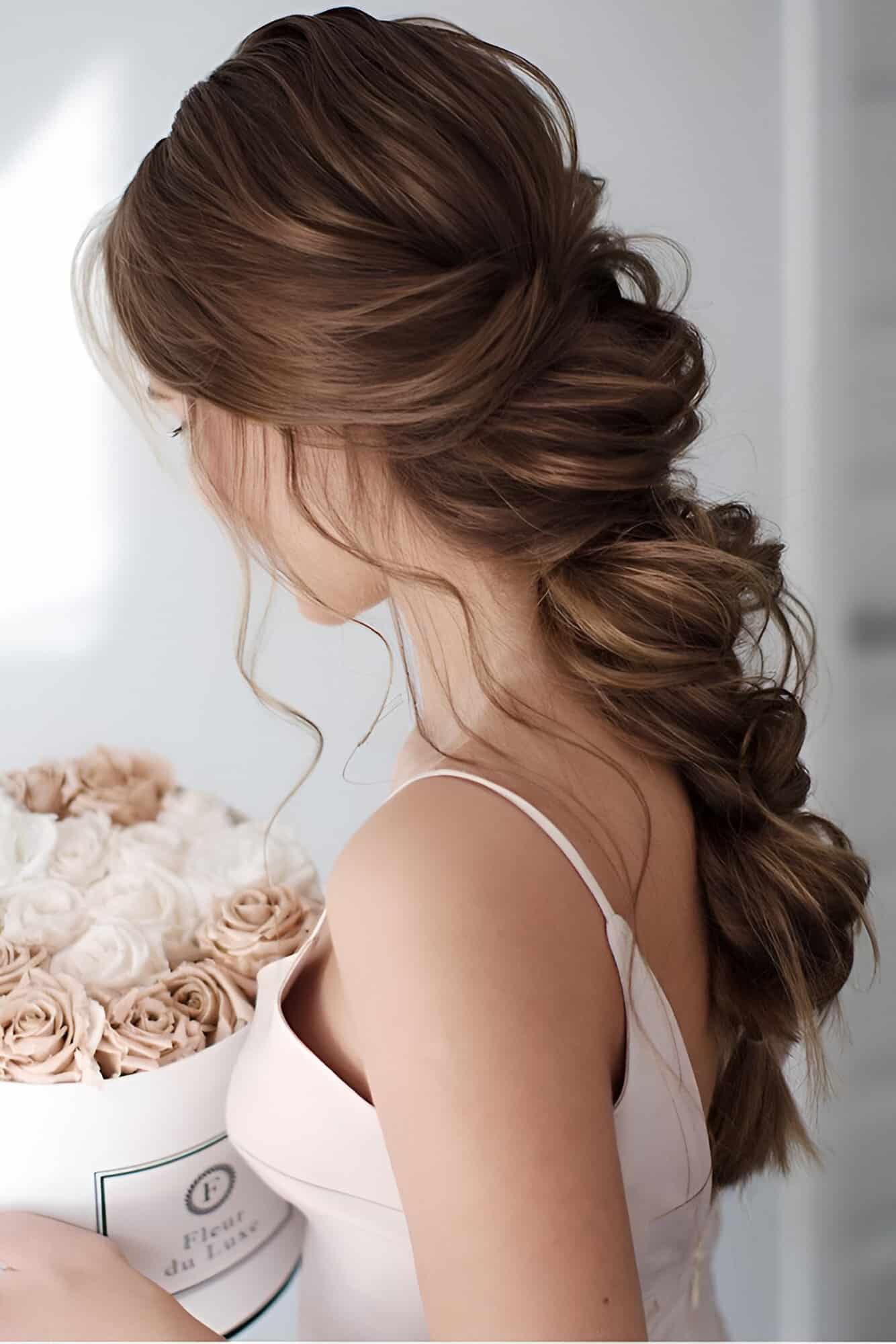 30 Stunning Romantic Braids To Make You Shine On Your Date 17