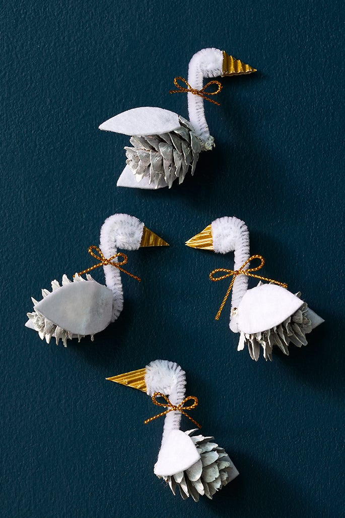 Swan Ornaments