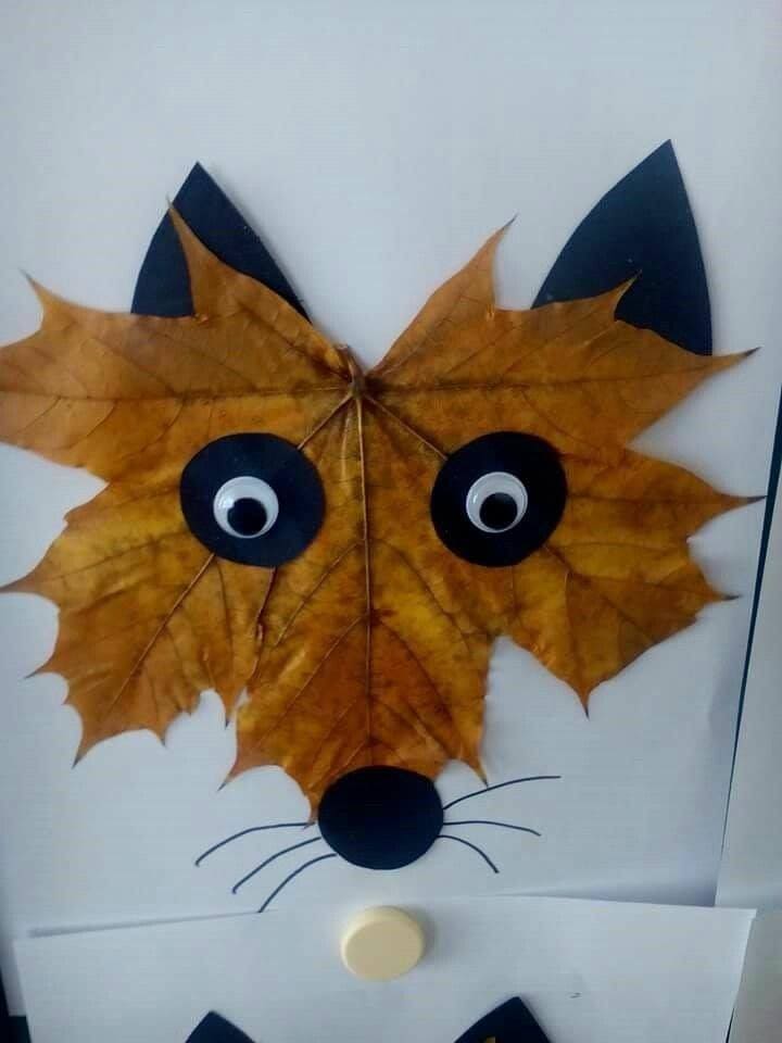 Adorable Leafy Fox Face 1