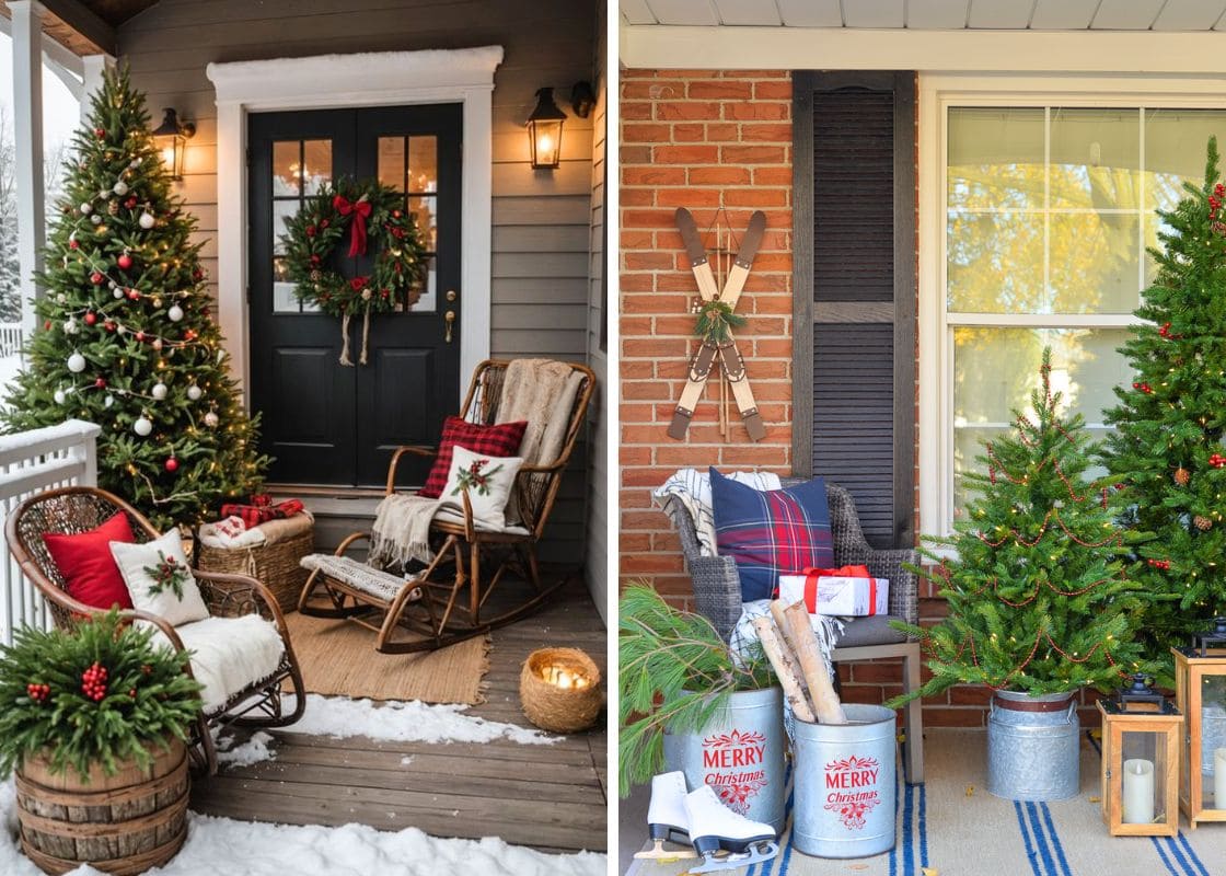 25 Best Outdoor Planter Ideas To Elevate Your Christmas Decor