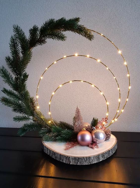 Enchanted Spiral Lighted Hoop