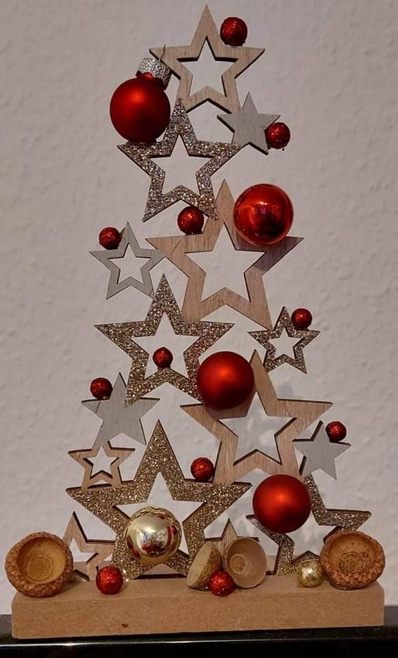 Sparkling Starry Bauble Tree