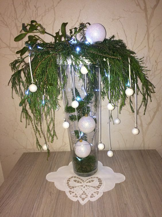 Whimsical Winter Wonderland Vase