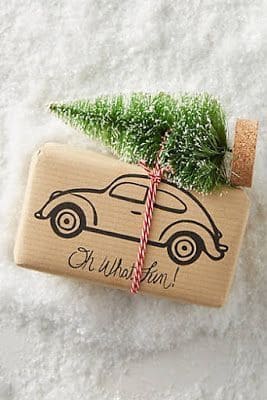 Car Christmas Gift Wrap