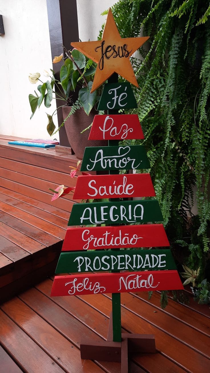 Meaningful Message Christmas Tree