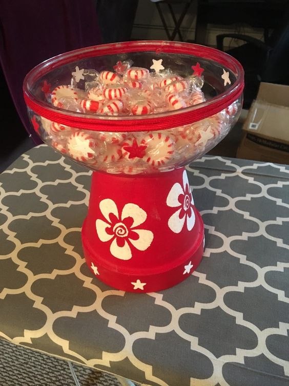 Peppermint Candy Bowl Delight