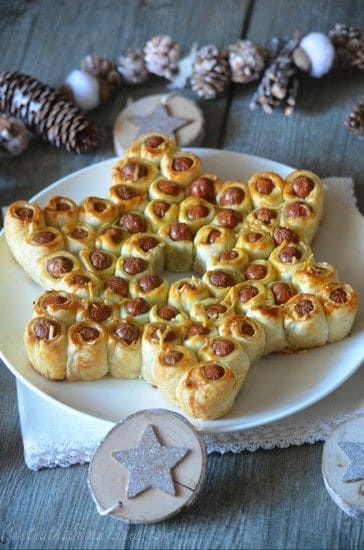 Whimsical Star-Shaped Sausage Pastry