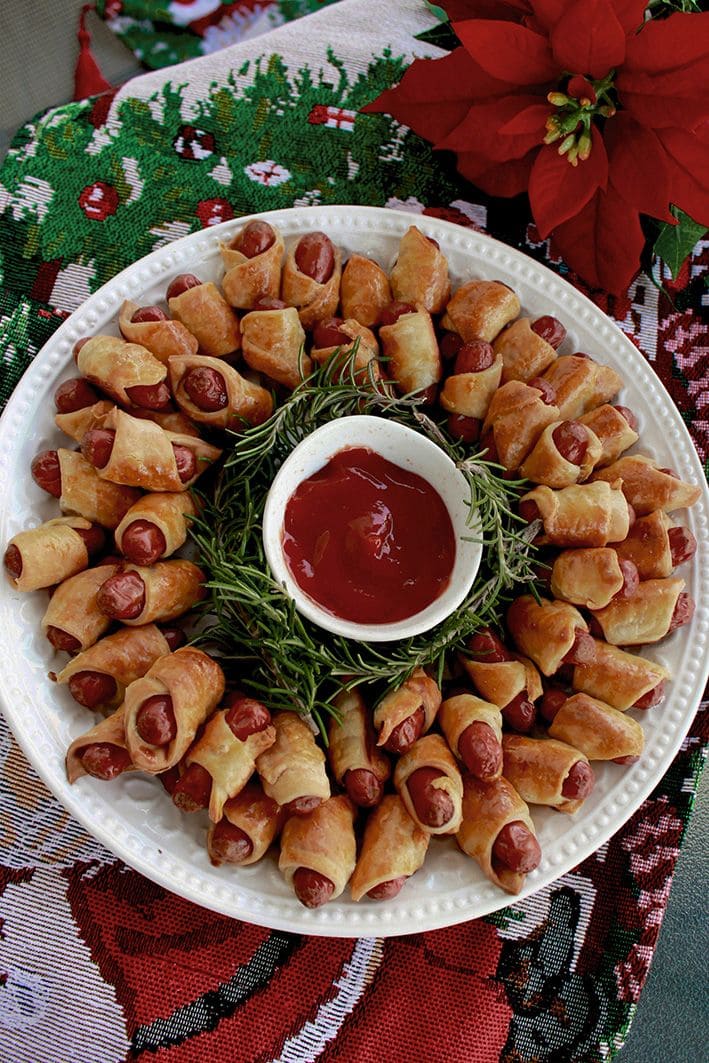 Adorable Pigs in a Blanket