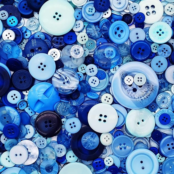 Shop Light Blue Buttons