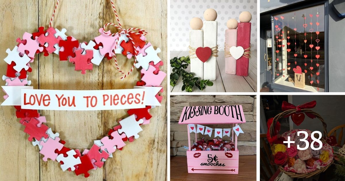 42 Impressive DIY Valentine Decor Ideas That'll Capture Your Heart