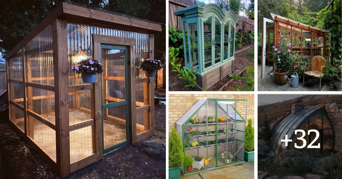 36 Innovative Greenhouse Design Ideas To Inspire Your Outdoor Space