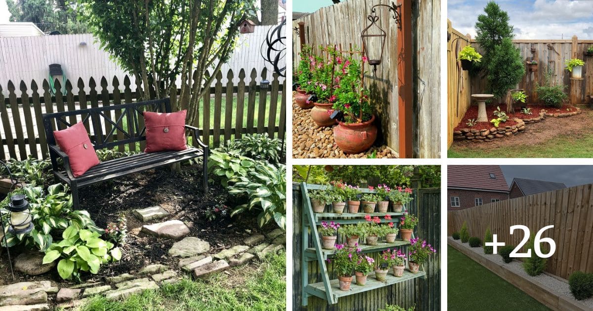 30 Small Landscaping Ideas Around Your Fence to Elevate Your Outdoor Space