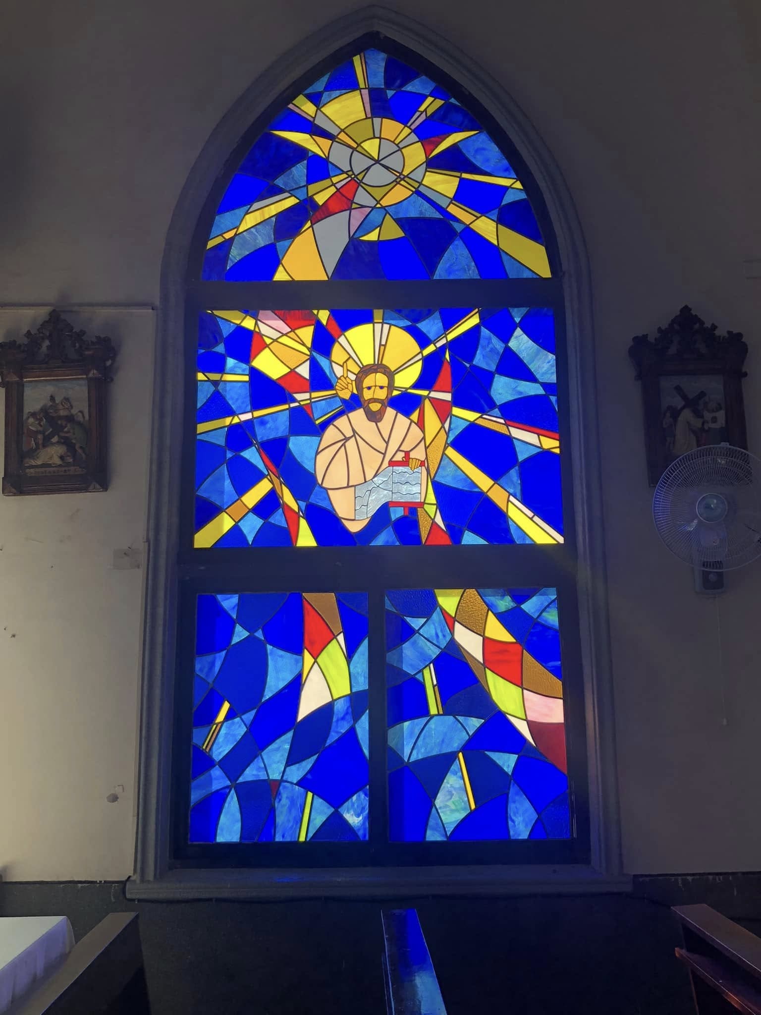 Radiant Sacred Designs with Stained Glass