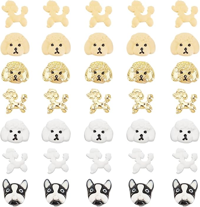 Shop dog face cabochons