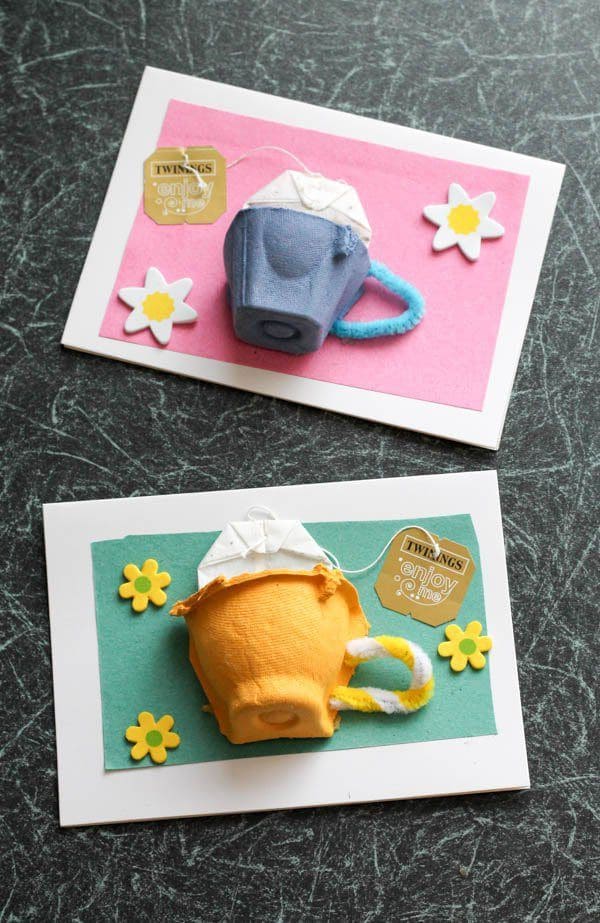 Adorable Teacup Mothers Day Cards