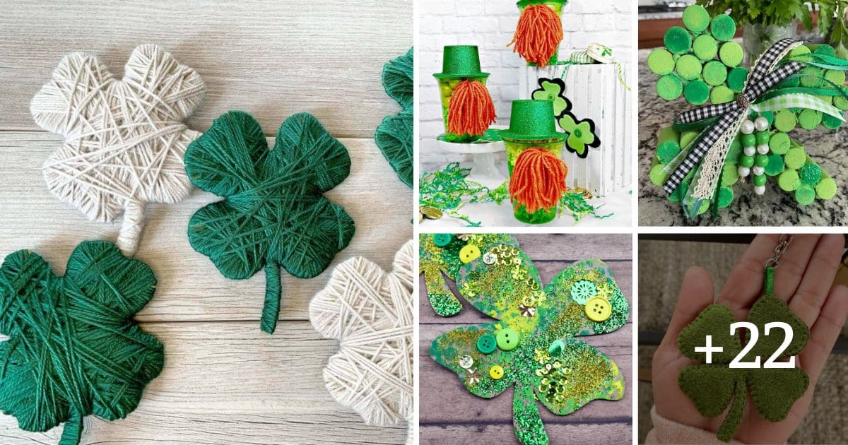 26 Fun and Easy DIY St. Patrick’s Day Crafts for Parents and Kids to ...