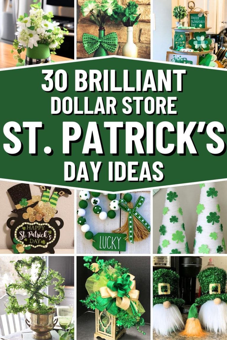 30 Brilliant Dollar Store St. Patrick’s Day Decor Ideas to Fill Your ...