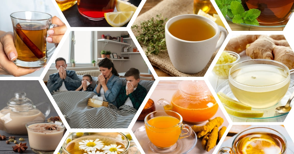 Soothe, Heal, and Energize: The Best Healthy Herbal Teas for Every Ailment