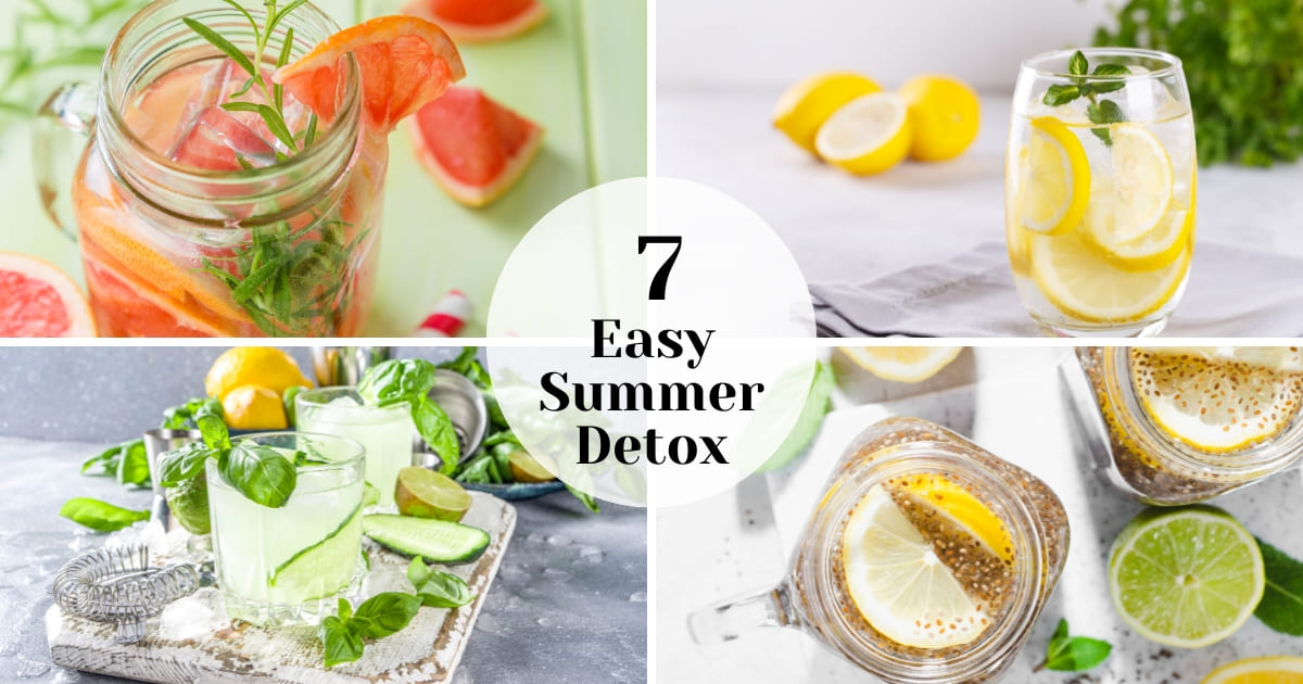 Detox Waters for Summer: 7 Refreshing Drinks to Cool, Cleanse, and Energize