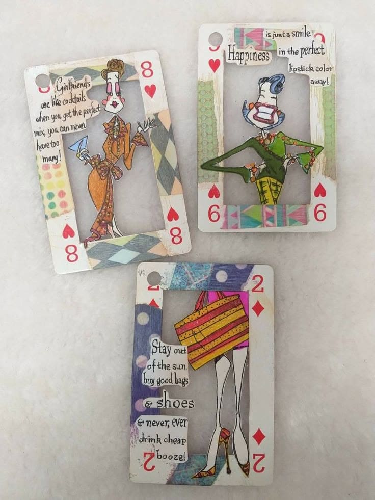 Quirky Framed Card Art Trio