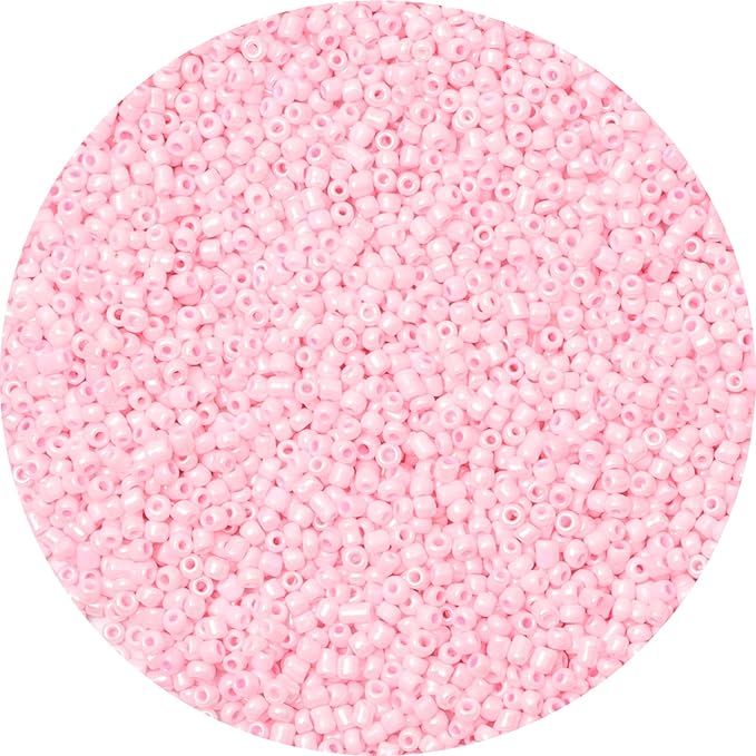 Shop pink glass seed bead