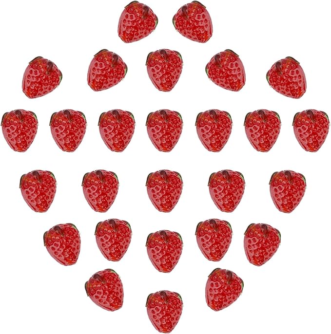 Shop red glass berry beads