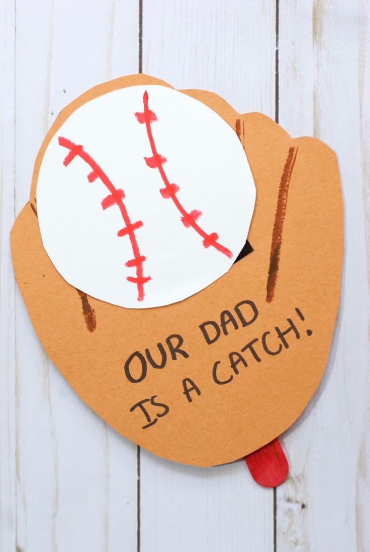 Baseball Glove Card