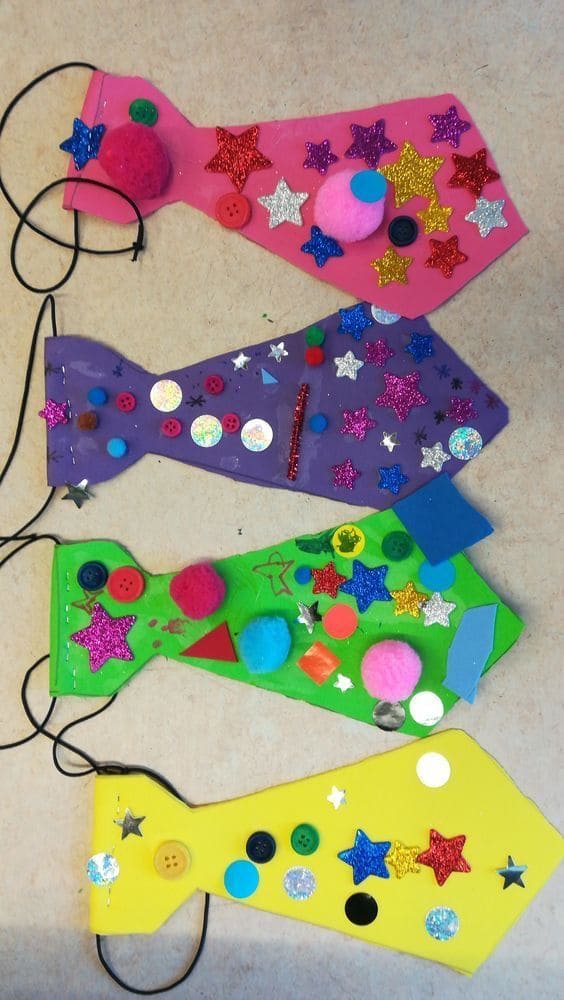DIY Paper Neckties