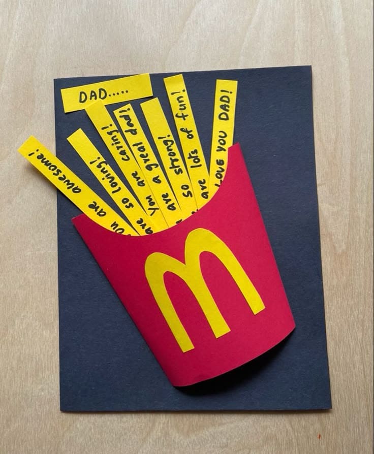Fry-Love Fathers Day Card