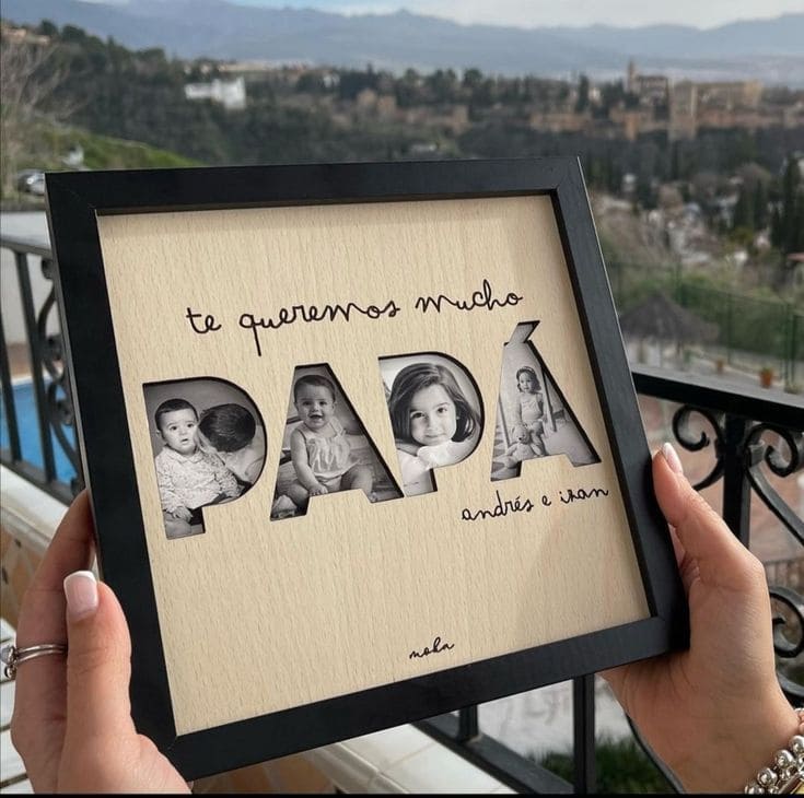 PAPA Photo Collage Frame