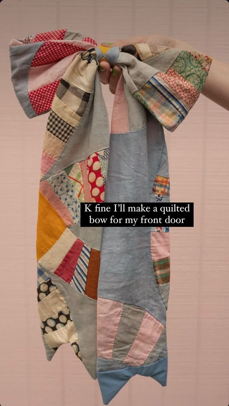 Front Door Quilted Bow