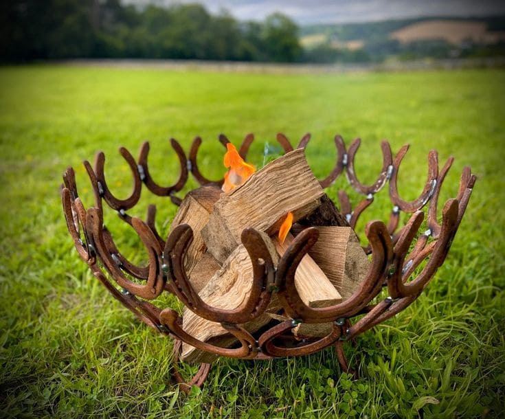 Horseshoe Fire Pit Bowl