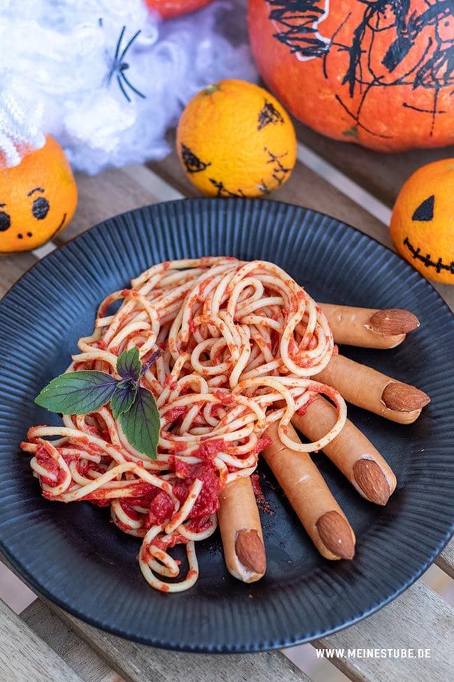 Creepy Severed Hand Spaghetti