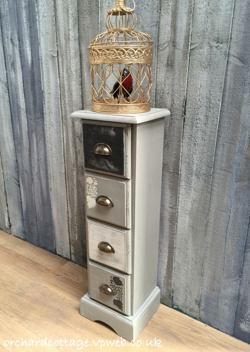 Farmhouse Gradient Mini-Dresser Makeover