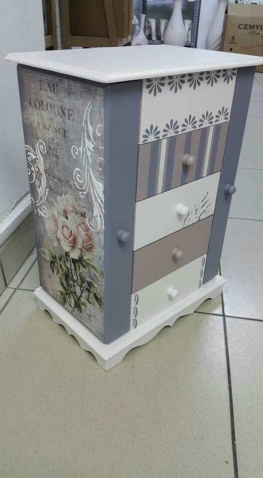 French-Inspired Floral Dresser Makeover