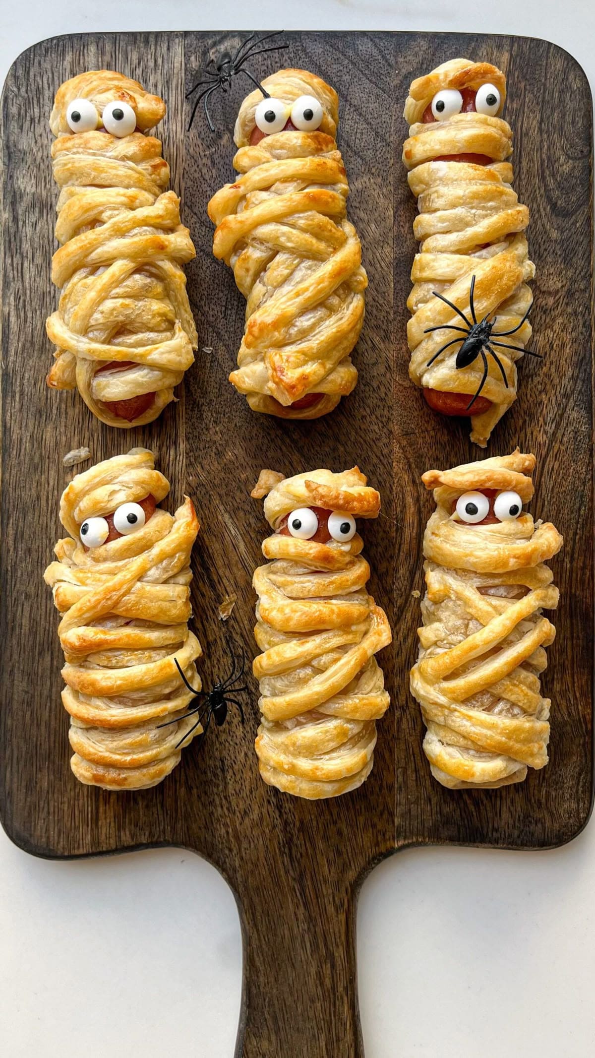 Puff Pastry Mummy Dogs