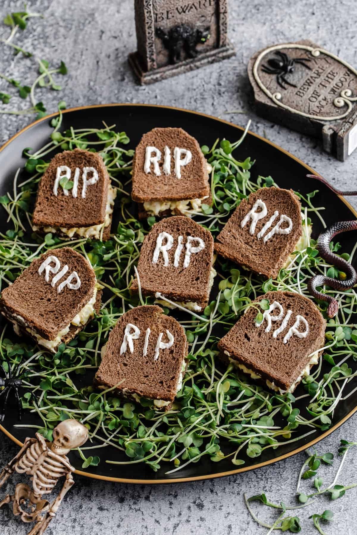 Tombstone Tea Sandwiches