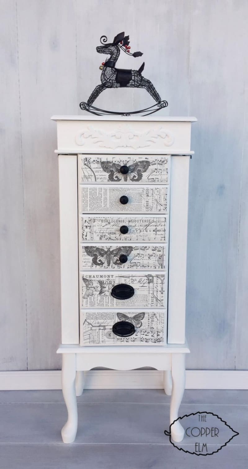 Vintage Parisian-Inspired Dresser Makeover