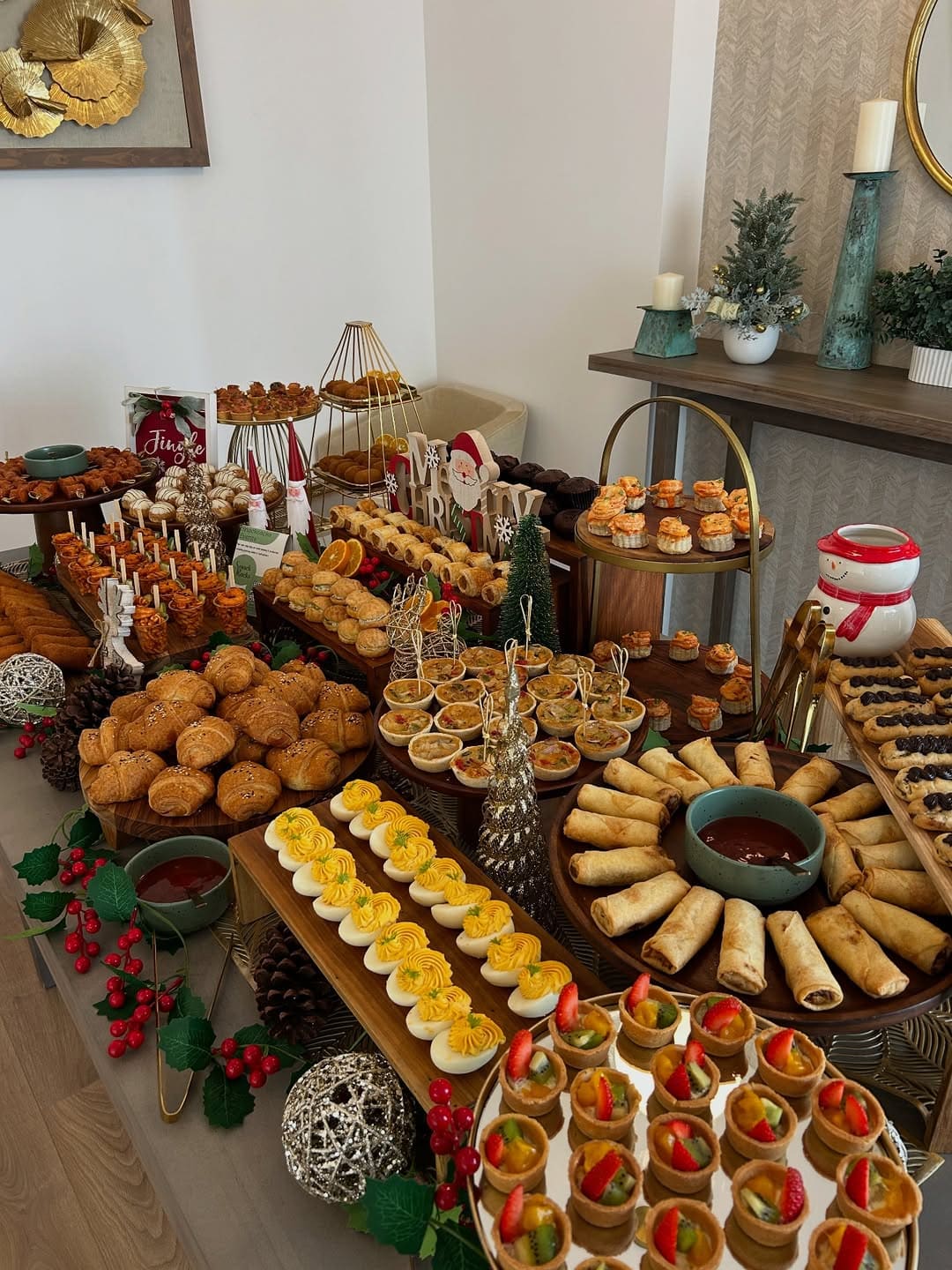 Elegant Christmas Savory Spread