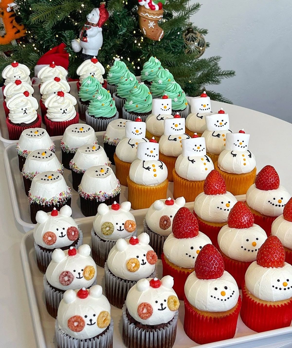Festive Character Cupcake Collection