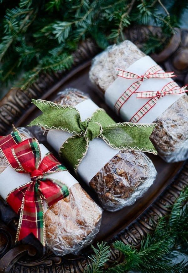 Festive Wrapped Holiday Loaves