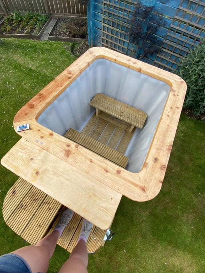 DIY Garden Hot Tub