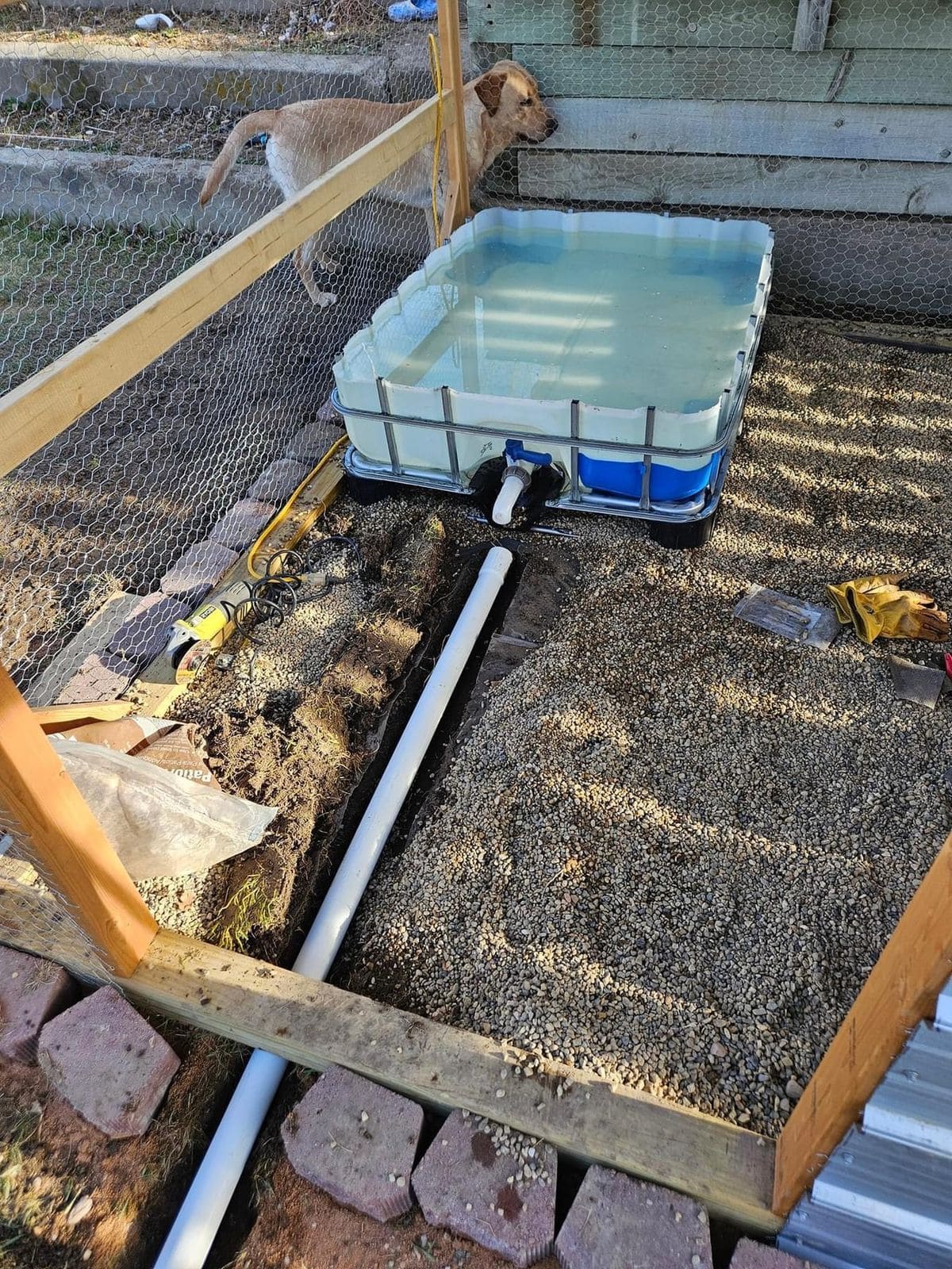 IBC Tote Water Reservoir System